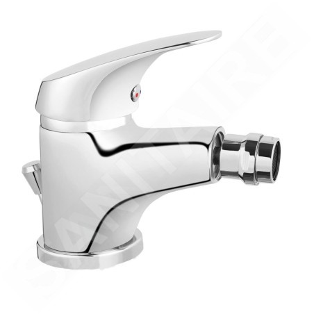 Novaservis Ferro One - Robinetterie de bidet avec vidage, chrome BFO6