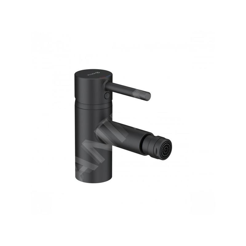 Kludi Bozz - Mitigeur de bidet avec vidage, noir mat 385333976