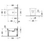 Duravit White Tulip - Bidet à poser, blanc 2293100000 Duravit White Tulip - Bidet à poser, blanc 2293100000