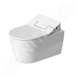 Duravit SensoWash Slim - Siège électronique du bidet SensoWash Slim, avec céramique, Rimless, HygieneGlaze, blanc