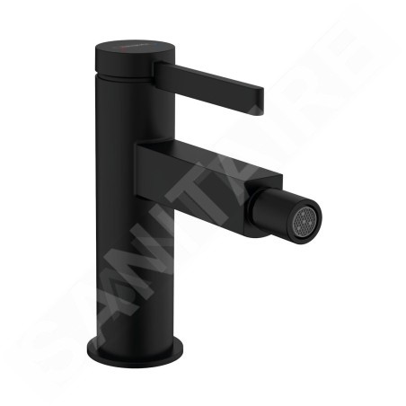 Hansgrohe Finoris - Mitigeur de bidet avec vidage Push-Open, noir mat 76200670