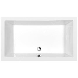 Polysan Deep - Receveur de douche profond, 1300 x 750 x 260 mm, blanc 72942