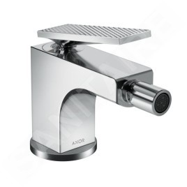 Axor Citterio - Mitigeur de bidet avec garniture de vidage, chrome/coupe diamant 39201000