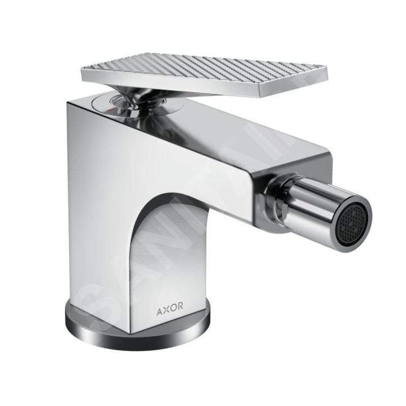 Axor Citterio - Mitigeur de bidet avec garniture de vidage, chrome/coupe diamant 39201000