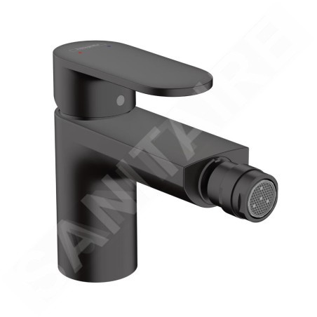 Hansgrohe Vernis Blend - Mitigeur de bidet avec vidage, noir mat 71218670