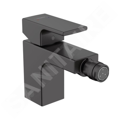 Hansgrohe Vernis Shape - Mitigeur de bidet avec vidage, noir mat 71219670