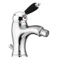 Sapho Kirké Black - Mitigeur de bidet avec vidage, chrome KI03NC