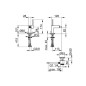 Keuco Edition 90 - Mitigeur de bidet avec vidage, chrome 59009010000