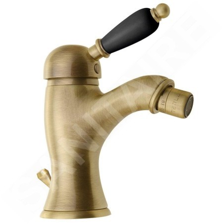 Sapho Kirké Black - Mitigeur de bidet avec vidage, bronze KI03NB