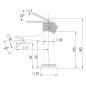 Sapho Robinetterie - Mitigeur de bidet, chrome BB003