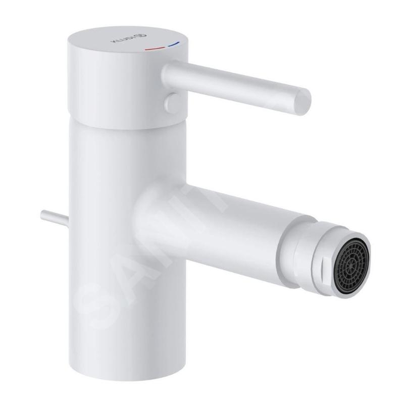 Kludi Bozz - Mitigeur de bidet avec vidage, blanc mat 385335376
