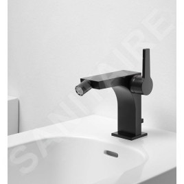 Keuco Edition 11 - Mitigeur de bidet avec vidage, noir mat 51109370000