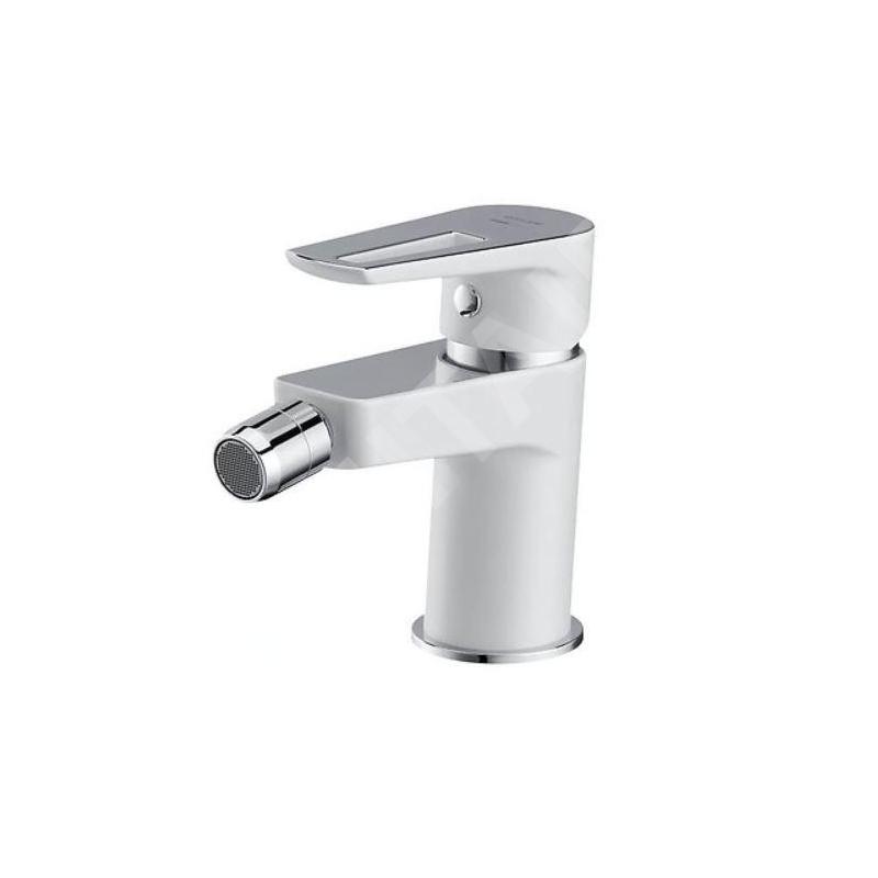 Cersanit Mille - Mitigeur de bidet avec vidage, blanc/chrome S951-348