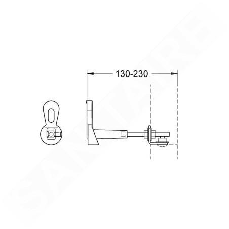 Grohe Rapid SL - Support de montage 38733000