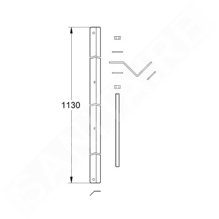 Grohe Rapid SL - Set pour montage d’angle 38562001
