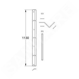 Grohe Rapid SL - Set pour montage d’angle 38562001