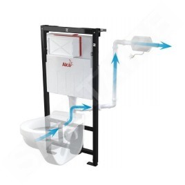 Alcadrain Toilet accessoires - Ventilateur pour les systèmes d'installation pré-murale avec ventilation P128
