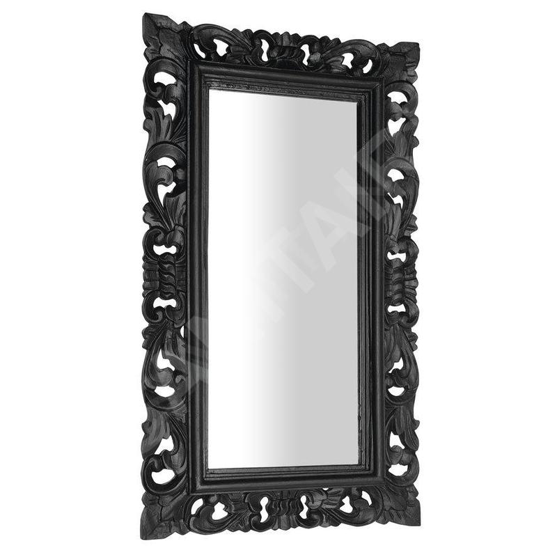 Sapho Miroirs - Miroir Samblung avec cadre, 400x700 mm, noir IN113 Sapho Miroirs - Miroir Samblung avec cadre, 400x700 mm, noir IN113