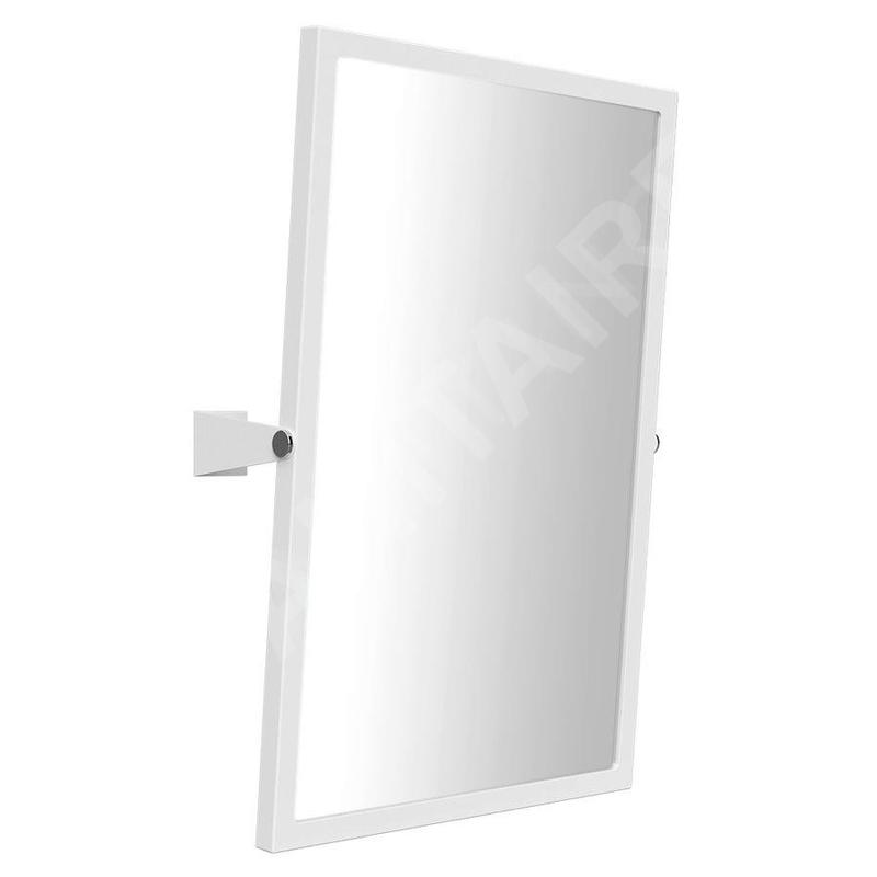 Sapho Miroirs - Miroir inclinable 40x60 cm, blanc XH007W Sapho Miroirs - Miroir inclinable 40x60 cm, blanc XH007W