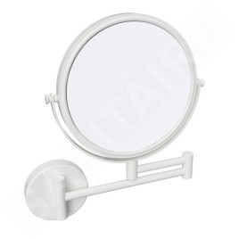 Sapho X-Round - Miroir cosmétique, blanc XR006W