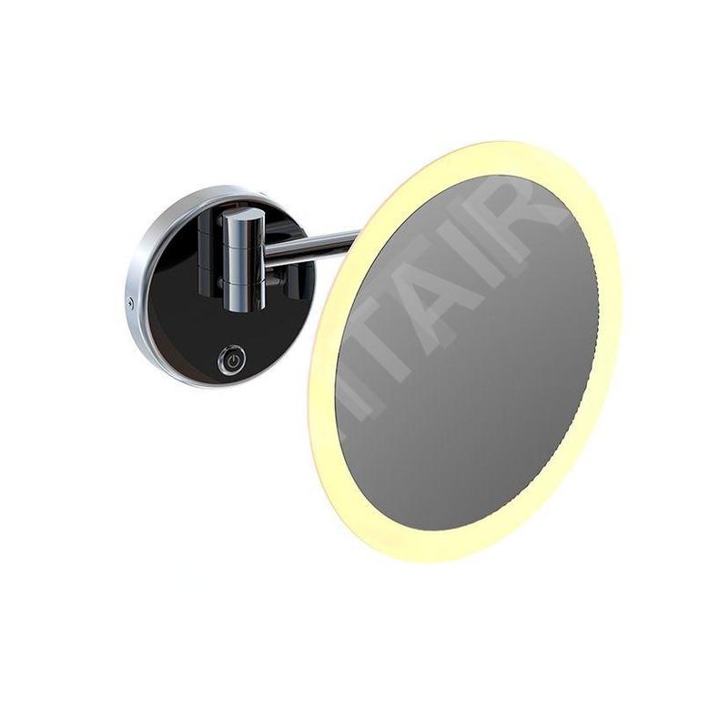 Steinberg 650 - Miroir cosmétique mural avec éclairage LED, chrome 650 9030 Steinberg 650 - Miroir cosmétique mural avec éclairage LED, chrome 650 9030