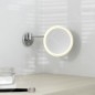 Steinberg 650 - Miroir cosmétique mural avec éclairage LED, chrome 650 9030 Steinberg 650 - Miroir cosmétique mural avec éclairage LED, chrome 650 9030