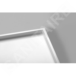 Polysan Receveurs de douche - Receveur de douche Mirai 1200x800 mm, gauche, marbre coulé, blanc 73177