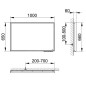 Keuco Royal Lumos - Miroir avec éclairage LED et chauffage, 100x65 cm 14598173500 Keuco Royal Lumos - Miroir avec éclairage LED et chauffage, 100x65 cm 14598173500