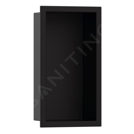 Hansgrohe XtraStoris Original - Niche murale avec cadre, 300 x 150 x 70 mm, noir mat 56092670