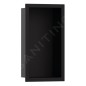 Hansgrohe XtraStoris Original - Niche murale avec cadre, 300 x 150 x 70 mm, noir mat 56092670