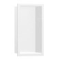 Hansgrohe XtraStoris Original - Niche murale avec cadre, 300 x 150 x 70 mm, blanc mat 56092700