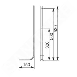 Tece TECEbox - Supports de montage pour le module TECEbox, 2 pcs 9030024