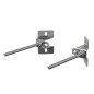 Alcadrain Accessoires - Adaptateur pour montage en angle, acier inoxydable M918
