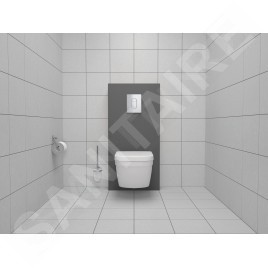Grohe Essentials - Ensemble pour entretien des toilettes, chrome 40374001