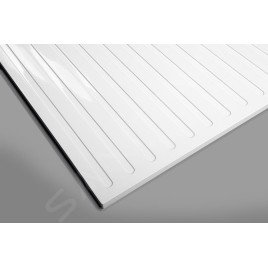 Polysan Receveurs de douche - Receveur de douche Mirai, 800x800 mm, marbre coulé, blanc 73182