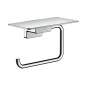 Hansgrohe AddStoris - Porte-papier toilette avec étagère, chrome 41772000