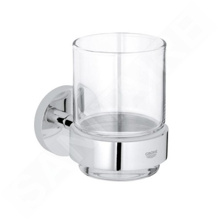 Grohe Essentials - Gobelet avec support, chrome 40447001
