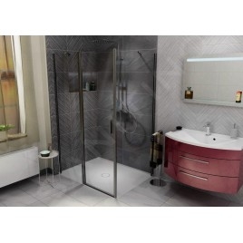 Polysan Receveurs de douche - Receveur de douche Mirai, 800x800 mm, marbre coulé, blanc 73182