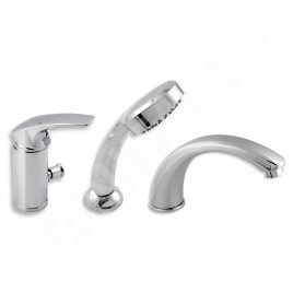 Novaservis Metalia 57 - Robinet de baignoire 3 trous, chrome 57045,0