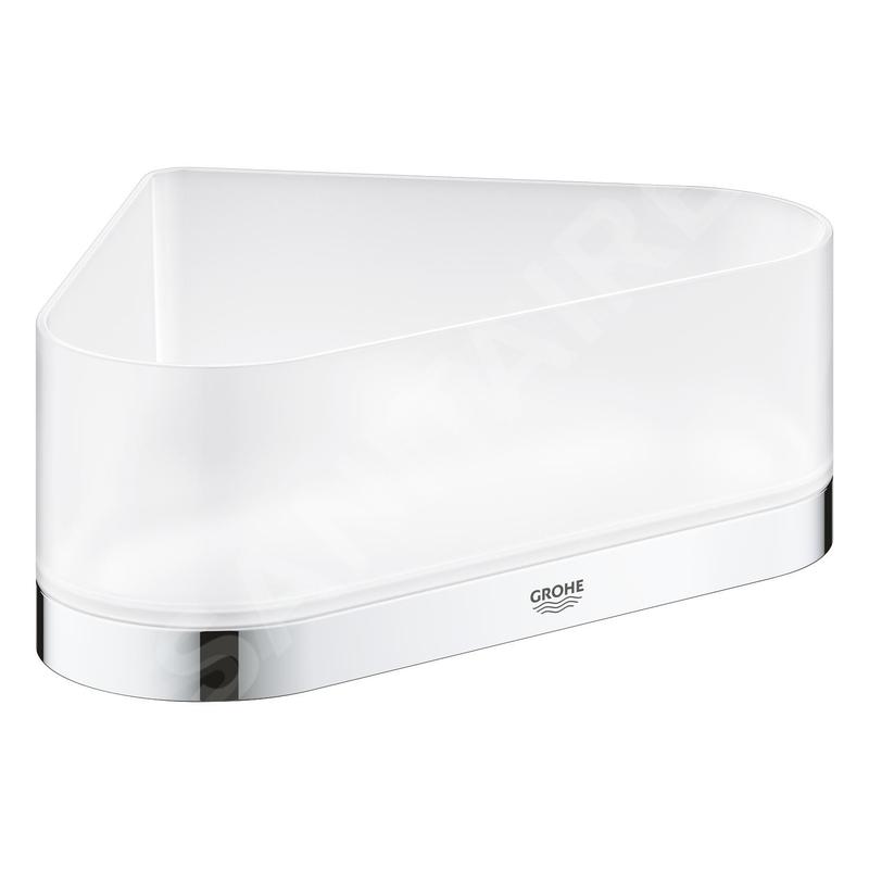 Grohe Selection - Tablette de douche, avec support, d'angle, chrome 41038000