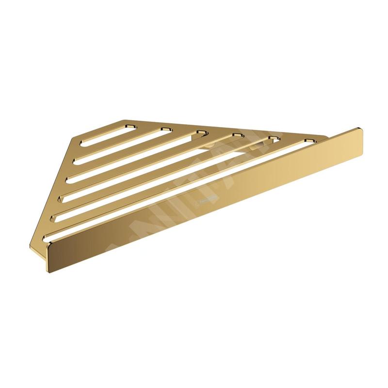 Hansgrohe AddStoris - Étagère d'angle, aspect d'or poli 41741990