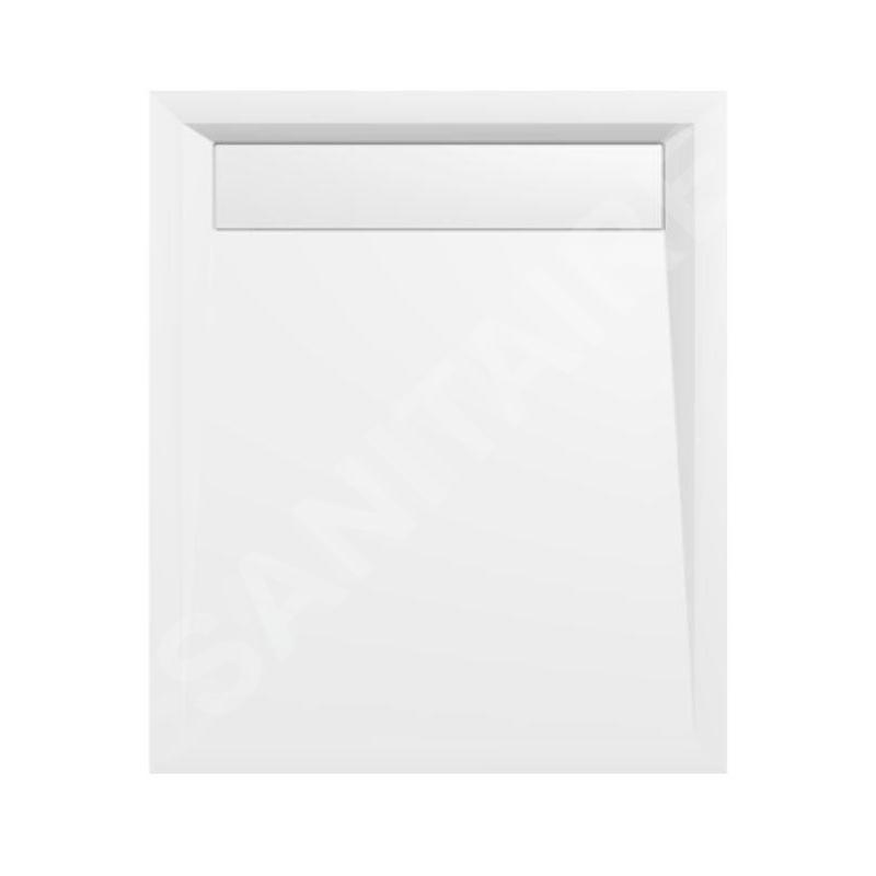 Polysan Receveurs de douche - Receveur de douche Varesa, 1100x900 mm, capot de bonde, blanc 72938 Polysan Receveurs de douche - Receveur de douche Varesa, 1100x900 mm, capot de bonde, blanc 72938