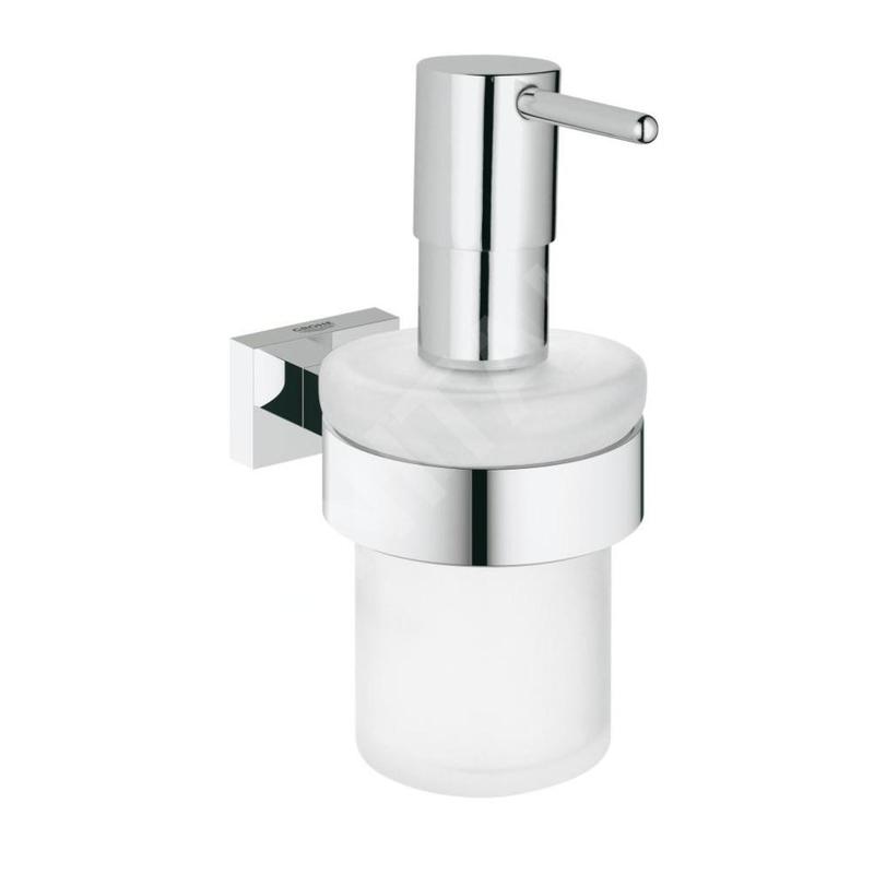 Grohe Essentials Cube - Distributeur de savon liquide, chrome 40756001