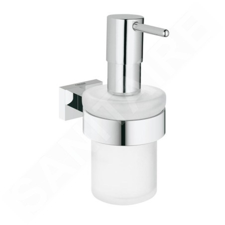 Grohe Essentials Cube - Distributeur de savon liquide, chrome 40756001