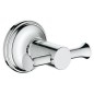 Grohe Essentials Authentic - Patère pour peignoir, chrome 40656001