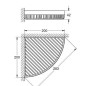 Grohe Selection Cube - Panier d’angle, chrome 40809000