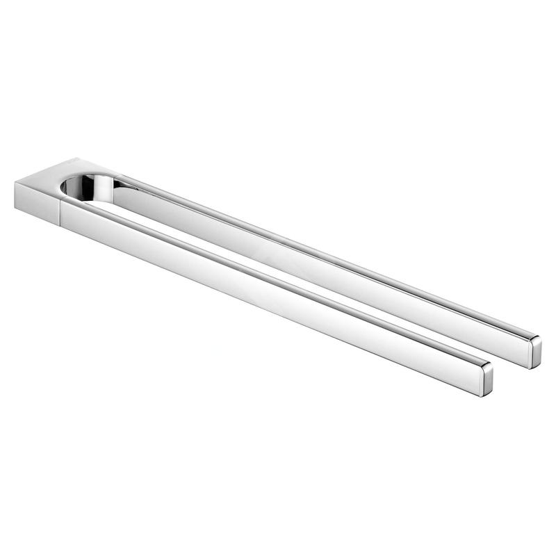 Keuco Collection Moll - Porte-serviettes double, longueur 450 mm, chrome 12718010000