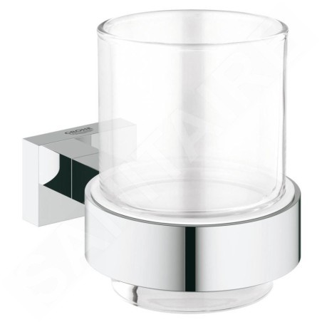 Grohe Essentials Cube - Gobelet avec support, chrome 40755001