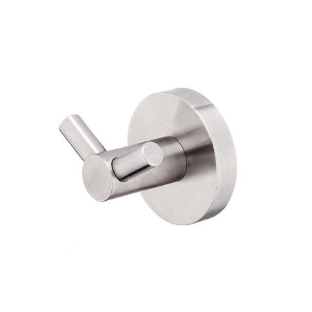 Nimco Unix - Crochet double, inox brossé UNM 13053-10