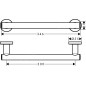 Hansgrohe Logis Universal - Poignée, longueur 345 mm, chrome 41713000